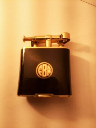 Dunhill Unique Lighter - Black Enamel - Vintage Gold 14k - Top