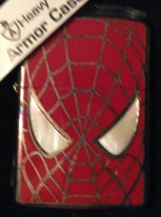 2007 Zippo Armor Spider - Man 3 Double - Sided Shell - Inlay