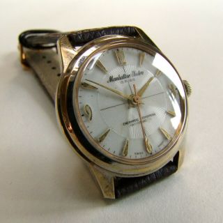 Swiss Manhattan Electra Vintage Watch From The 1970s