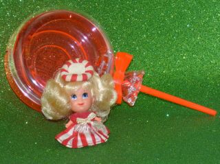 Vintage MATTEL Liddle Kiddle doll LOLLI lollipop Sweet Treats peppermint 2