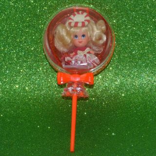 Vintage MATTEL Liddle Kiddle doll LOLLI lollipop Sweet Treats peppermint 3