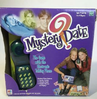 Vintage Mystery Date Electronic Talking Phone Game Hasbro Milton Bradley 2000