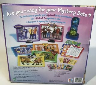 Vintage Mystery Date Electronic Talking Phone Game Hasbro Milton Bradley 2000 3