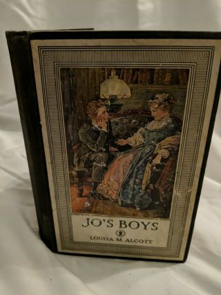 1925 - Jo’s Boys By Louisa M.  Alcott Vintage Hc Illus.  Clara Burd