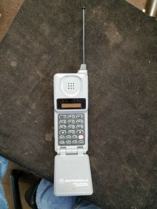 Vintage Motorola Cellular One Brick Cell Phone 1980’s Cellular One F09hld8416bg