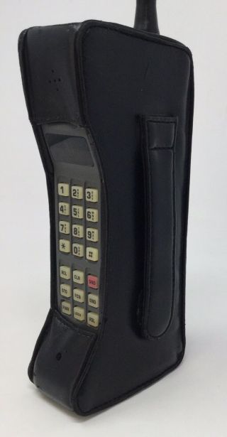 Vintage Motorola Classic Full Brick Cellular Phone Holster Collectible US West 3