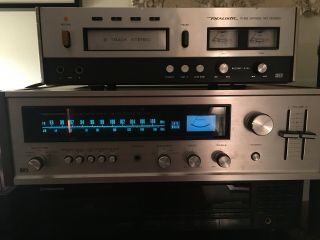 Vintage Realistic Sta - 82 Solid State Am/fm Stereo Receiver 120 Watts W/ 8 Track