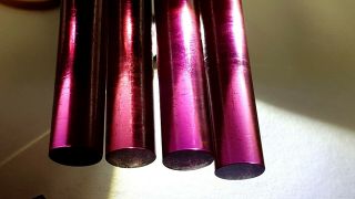 Antique Old Amber Bakelite Catalin Gebetskette Block Rods Rare Lilac 200 Gr
