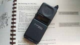 Motorola Digital Personal Communicator Phone Charger Batteries Vintage Prop