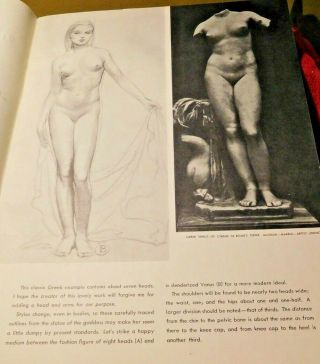 Vintage DRAWING THE FIGURE by Russell Iredell & A Walter T.  Foster Art Book 3