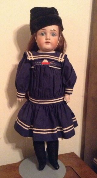 Antique German Doll 23 Inches Tall Kestner 154 3