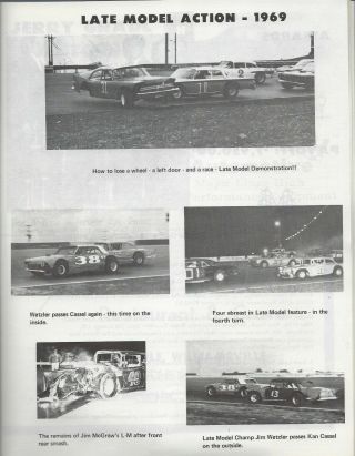 1970 Lancaster Speedway Modified Program - Roger Treichler - DB 2