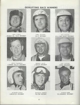 1969 Langhorne Speedway National Open Modified Program - DB 2