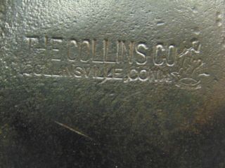 Vintage Collins Legitimus Double Bit Axe Head Crown & Hammer Collinsville Conn. 3