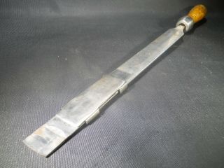 Anderson Bros Machinist Scraper Rockford Ill Blade Clamp 1.  25 " Wide Vintage Tool