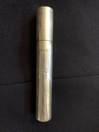 Tiffany & Co 925 Silver Cigar Case 1837 Rare