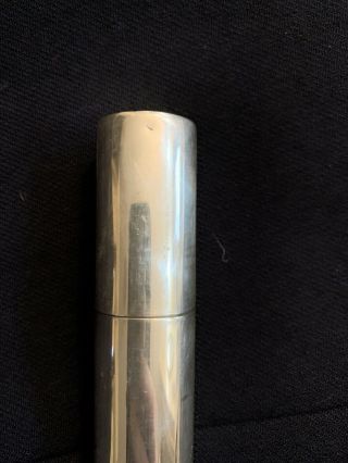 TIFFANY & CO 925 Silver Cigar Case 1837 RARE 3