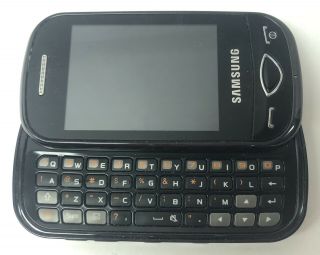 Samsung Gt - B3410 Black Cellular Slider Mobile Phone W Battery - Verizon