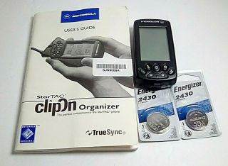 Startac Clipon Organizer (perfect Companion To The Startac Phone) Pre - Owned