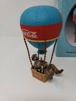 Emmett Kelly Clown Coca - Cola Figurine " Look Up America " Limited Coke Vintage