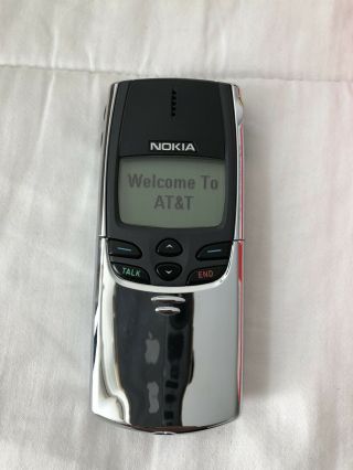 Nokia 8860 Cell Phone With Accessories