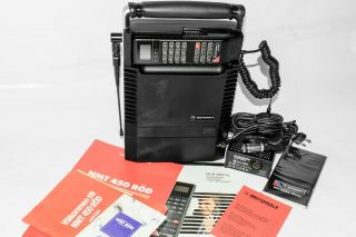 Motorola Mcr 4800xl With  Battery,  " West Germany ",  Nmt 450,  Retro 1991