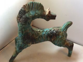 Mcm Alvino Bagni Bitossi Sculptural Ceramic Horse / Raymor,  Gambone Era