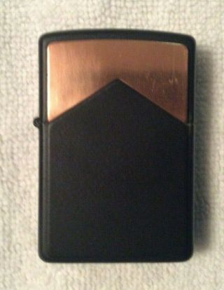 1997 Marlboro Zippo Lighter Copper Roof Very Rare Cigarettes Unfired