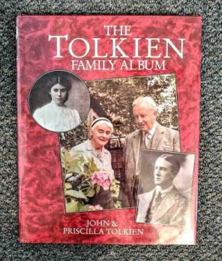 The Tolkien Family Album By John & Priscilla Tolkien Book Hard Cover Dj 1992 Vtg