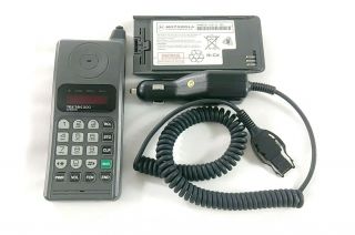 Vintage Motorola Tele Tac 200 Cellular Mobile Phone Model 76661wakba