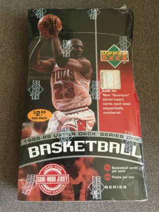 1998 - 99 Upper Deck Series One Basketball Factory Box