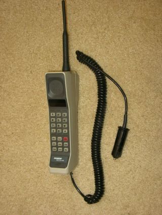 Vintage Us West Cellular Motorola Inc.  Cell Mobile Brick Car Phone