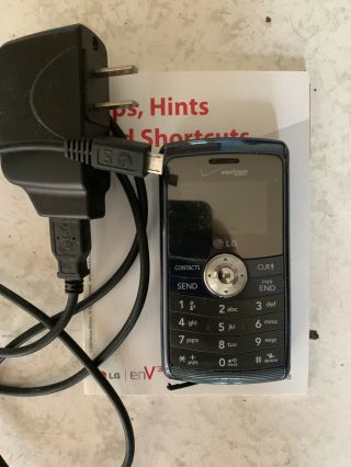 Verizon Lg Env3 Flip Phone With Charger