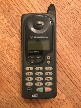 Vintage 1996 Motorola Profile 300 Cell Phone - Good