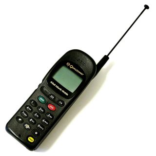 Qualcomm Qcp - 820 Cdma Digital/analog Vintage Cellular " Bar " Phone W/ Tabat0101