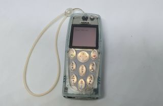 Nokia 3200 Classic Mobile Phone Vintage Rh - 30 Clear Blue Sim
