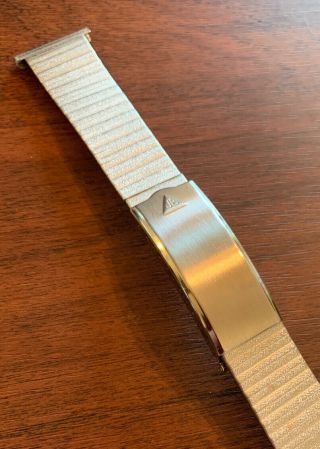 Vintage Jb Champion Stainless Steel Bracelet Watch Band 21mm - Made In Usa