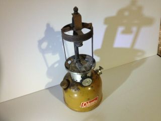 Coleman Gold Bond 200a Lantern Parts Only Dated 11/71