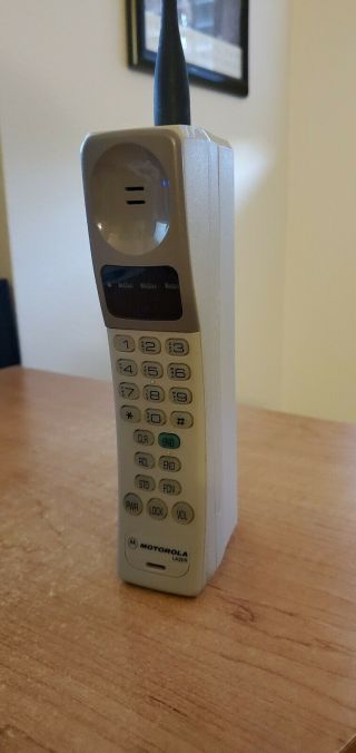 Vintage Motorola Lazer Brick Mobile Cell Analog Phone Rare