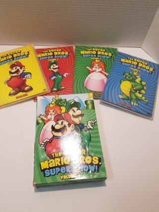 1989 Rare Vol.  2 The Mario Bros.  Show Volume 2 Vintage Box Set Fs