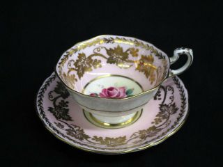5 Assorted Vintage Fine Bone China Tea Cups & Saucers Hammersley Foley Adderley, 2