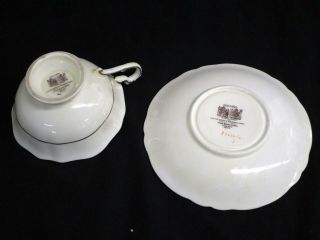 5 Assorted Vintage Fine Bone China Tea Cups & Saucers Hammersley Foley Adderley, 3