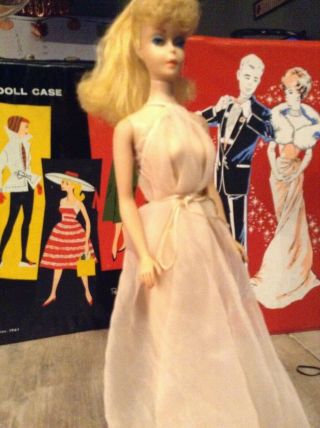Vintage 1962/1964 " Midge " Blonde Ponytail Barbie Doll In
