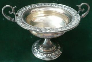 Pre Wwi Wilhelm Binder W T B German 800 Silver Sweets Foot & Cup Removable Stand