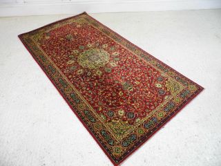 Vintage Retro Hearth Floor Rug Carpet Wilton Wool Woodward Grosvenor Persian