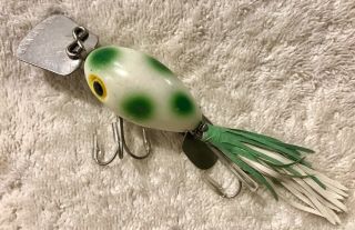 Fishing Lure Fred Arbogast Hula Diver In Very Rare Color Tackle Box Crank Bait