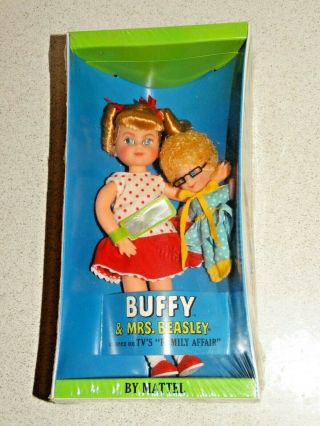 Barbie: Nrfb Vintage 6 " Buffy & Mrs.  Beasley Dolls