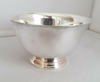 Vintage C1960 Sterling Silver Tiffany & Co Paul Revere Bowl 5 " No Monogram