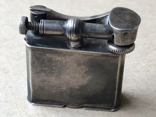 Vintage Sterling Silver Lift Arm Lighter From Mexico In