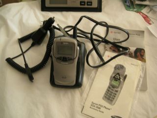 Samsung Sch - 3500 Flip Cell Phone Sprint - Accessories - - Vintage